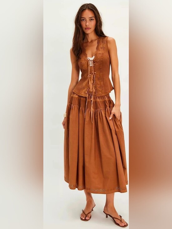 Free People Dresses & Skirts - NWT Free People Gesibelle Set size Medium.  SOLD OUT ONLINE